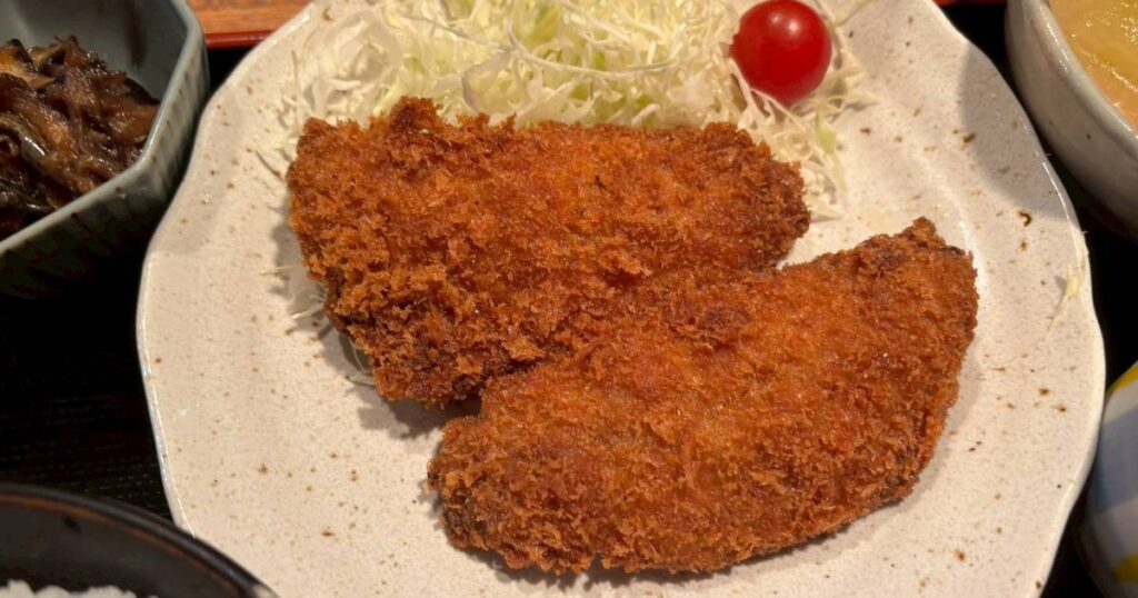 鯵フライ定食 1,700円