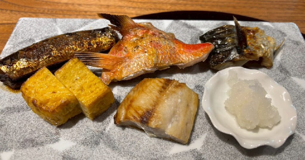 家喜物御膳のお魚