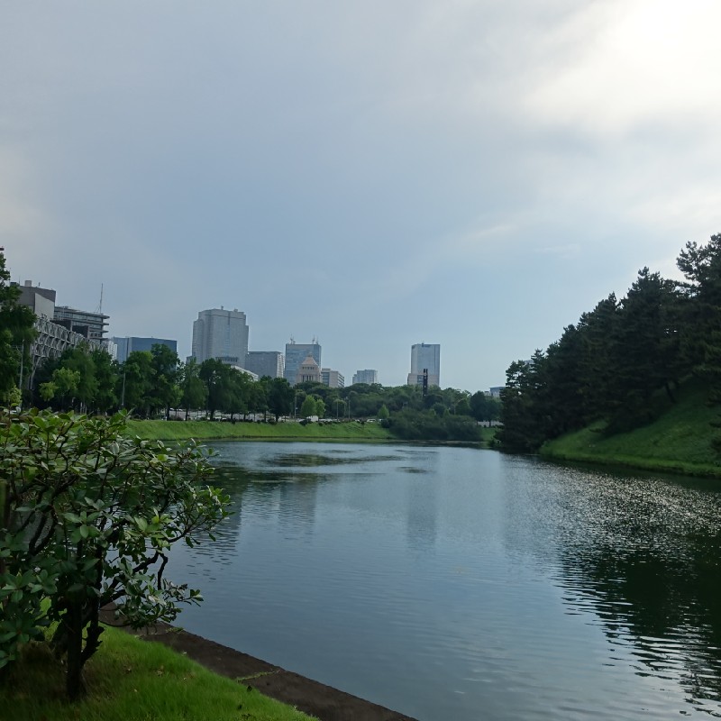 『桜田門』から見たお掘り