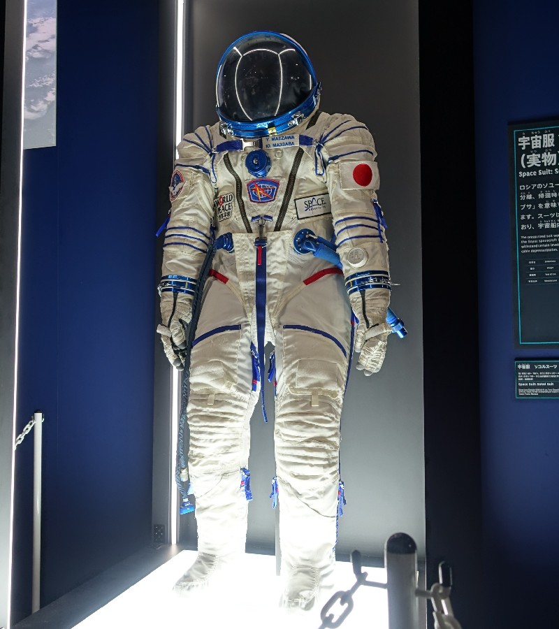 前澤友作さんが着た『宇宙服 ソコルスーツ』