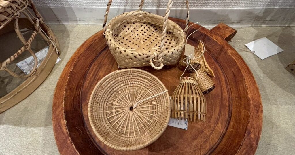 べた妻が購入したかご製品３点