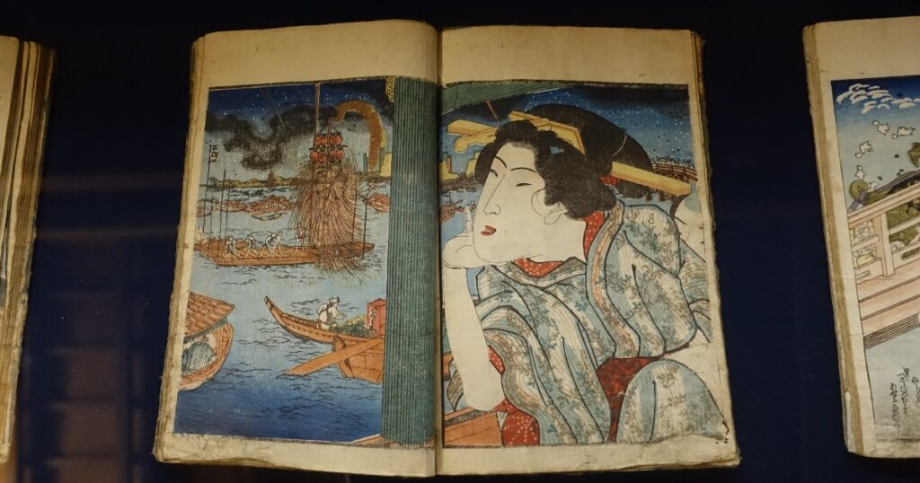 『水滸伝』シリーズで有名な国芳の春本
