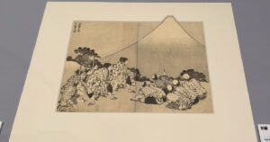 『富嶽百景』初編《孝霊五年不二峯出現》　