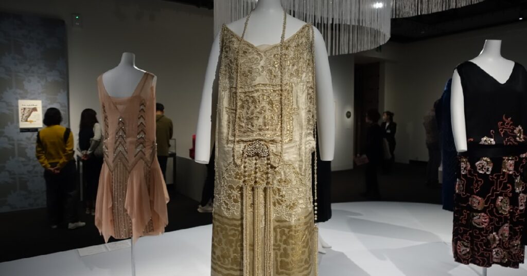 刺繍の入ったドレス