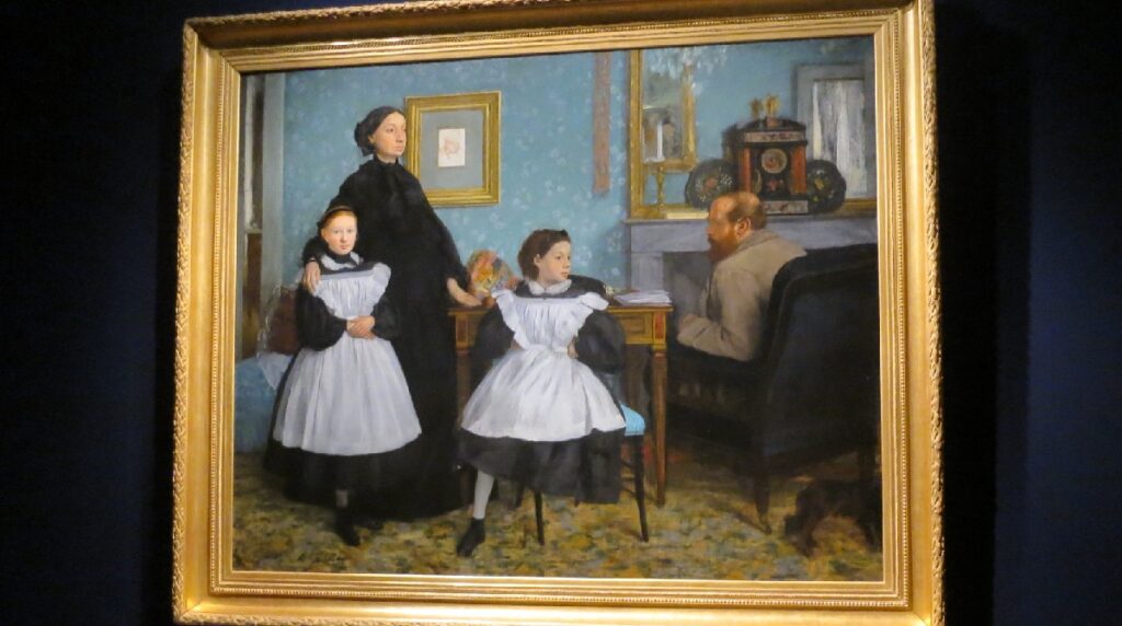 エドガー・ドガ 《家族の肖像（ベレッリ家）》 1858〜1869年