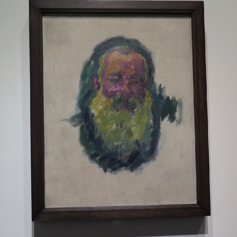 No.133 クロード・モネ《画家の肖像》1917年