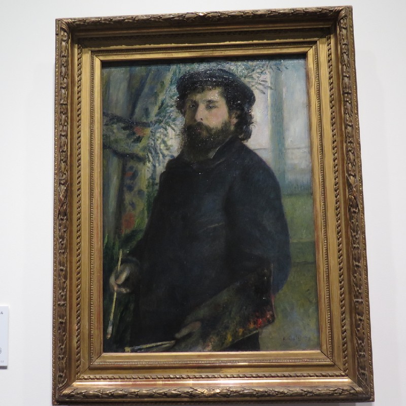 No.132 ピエール・オーギュスト・ルノワール
《クロード・モネ》1875年