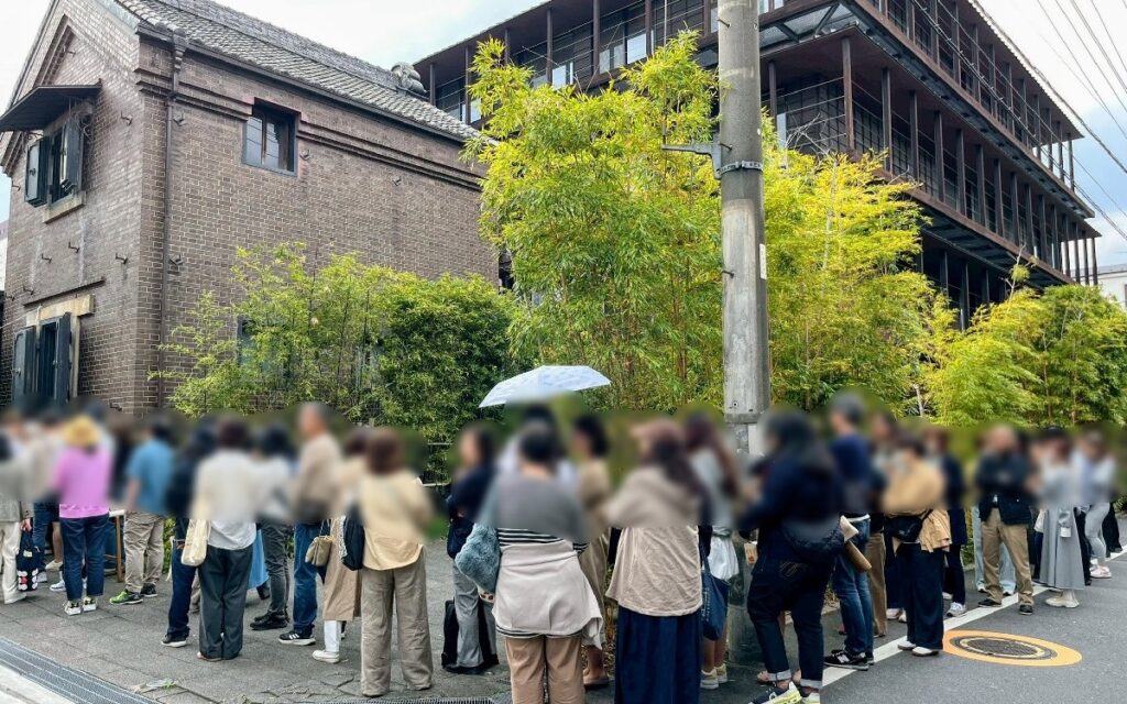 2025年4月26日(土)12時30分頃の大行列