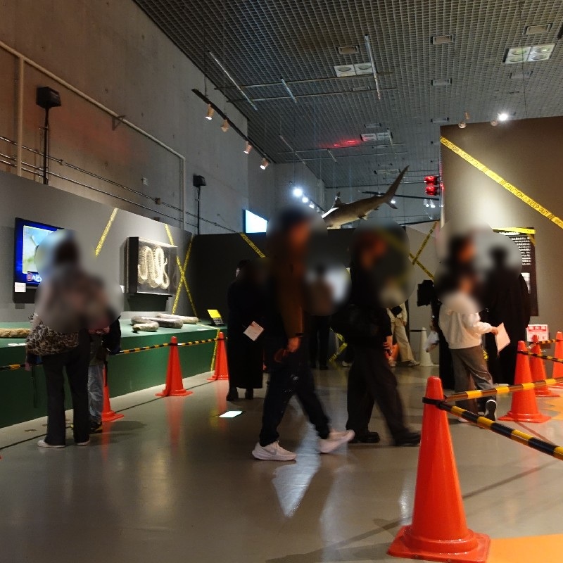 15時40分頃ラボ１の終盤付近　空いてきた様子