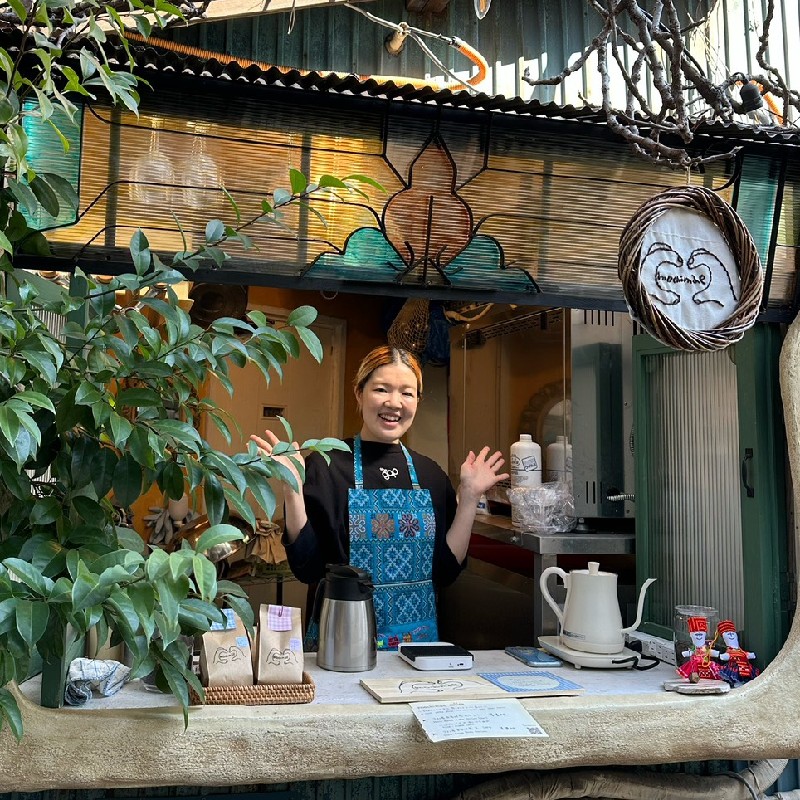 笑顔が素敵で気さくなモチマエさん