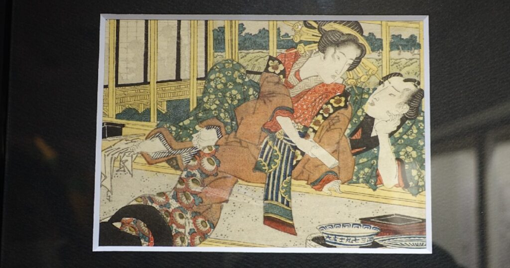 渓斎英泉『四季の名所 よしわら』 1804〜1830年