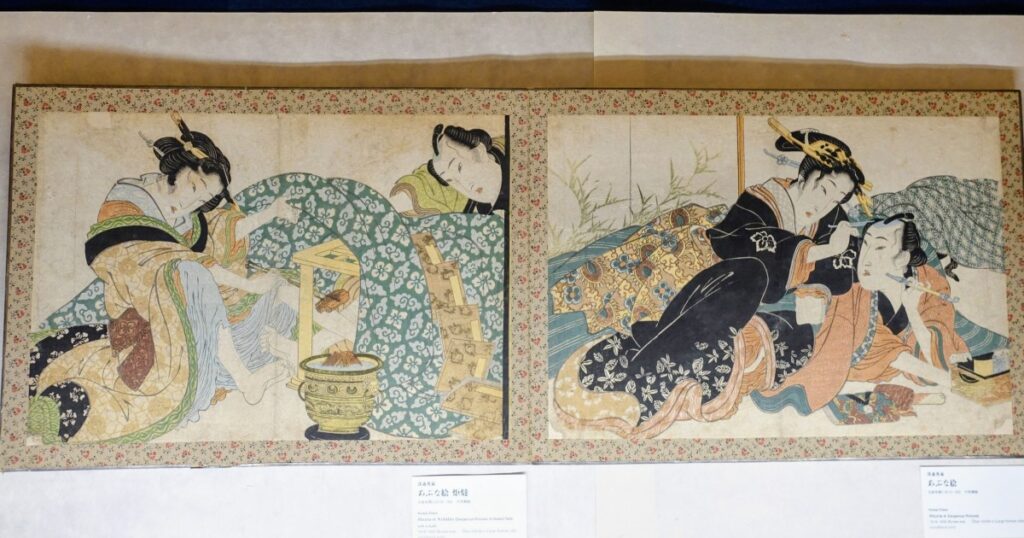 渓斎英泉『あぶな絵』1804〜1830年