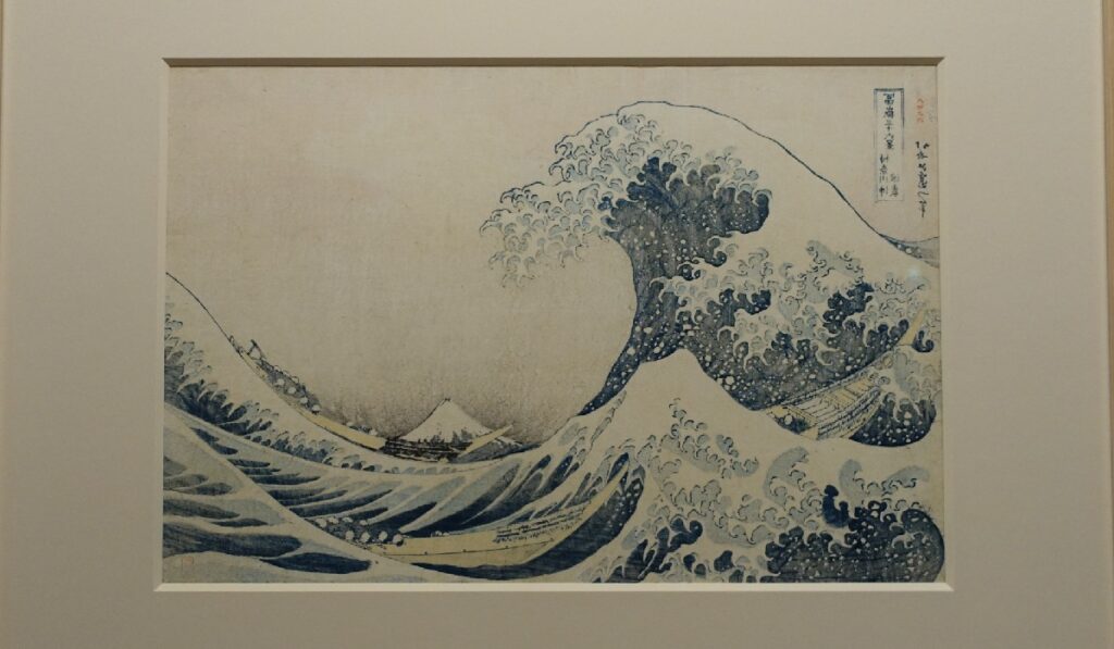 No.１《神奈川沖浪裏》の裏面