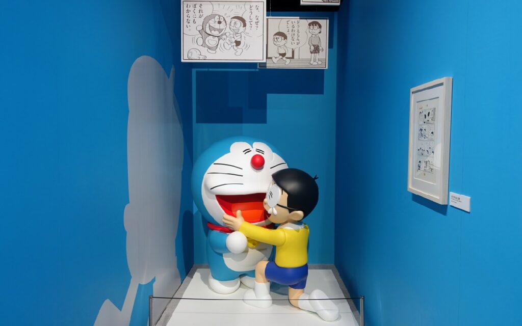 『帰ってきたドラえもん』の再会シーンが再現