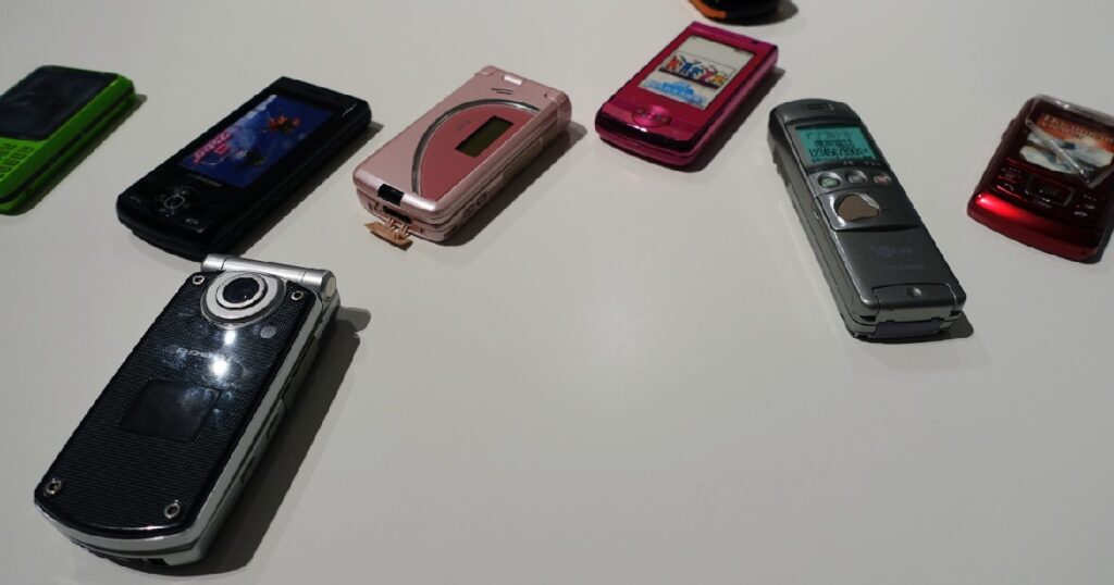 ガラケーの数々