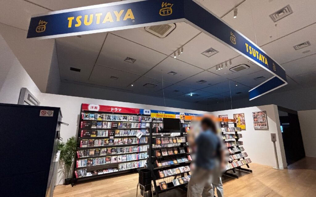 会場には『TSUTAYA』が再現されていた