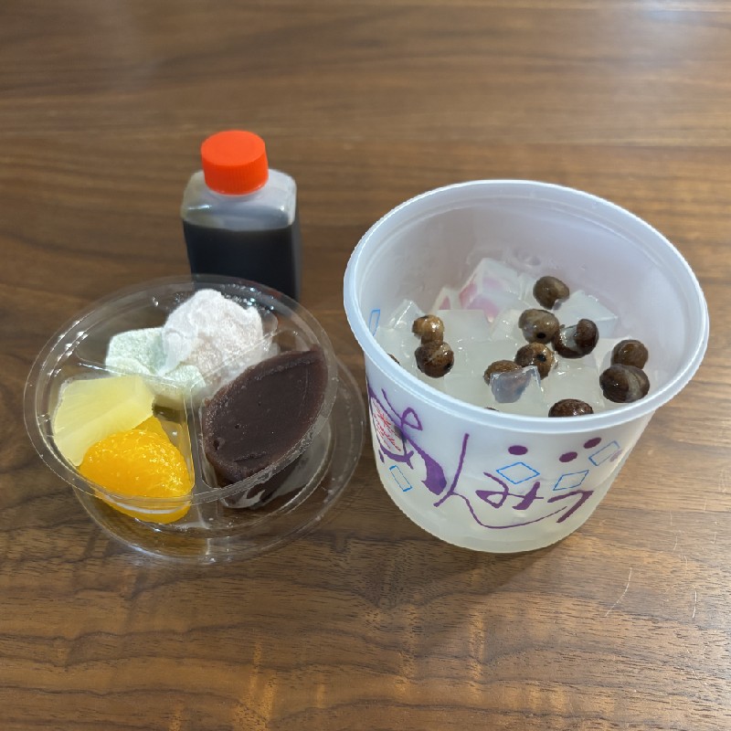 あんみつ470円
