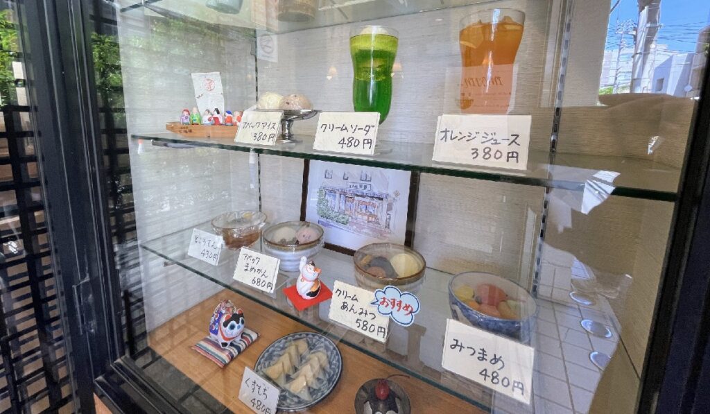 昭和レトロな食品サンプル