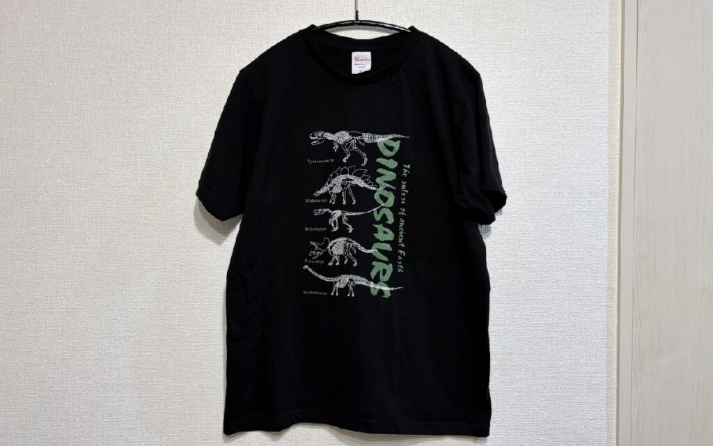 特設ショップで購入したTシャツ