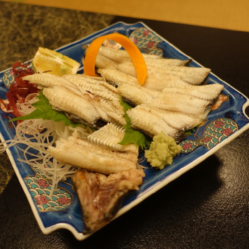 『ウナギの白焼き』