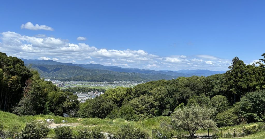 五台山からの良い景色