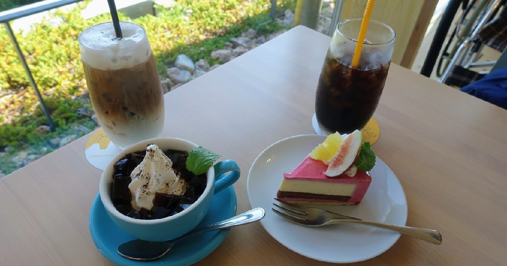 スイーツとコーヒー